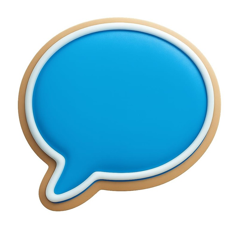 Modern Bubble Cookie Cutter & Stamp, Fondant & Clay - 4x3.5 gallery