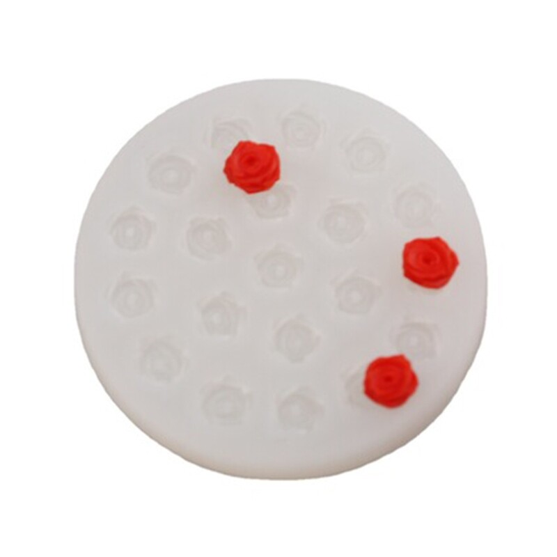 Flower Rose Shape Silicone Fondant Soap 3d Cake Mold Cupcake Jelly Chocolate