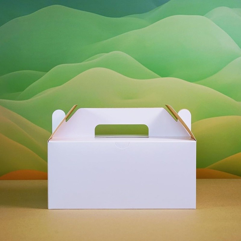 Sturdy Eco-Friendly Cardboard Boxes 50 Pack Ideal Bakery Gifts Party Favors New gallery