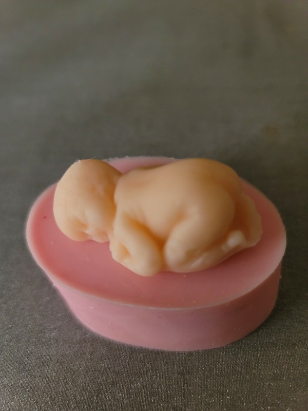 Silicone Flexible Pink Mold 3D Sleeping Baby fondant, Resin,Plaster Etc.. gallery