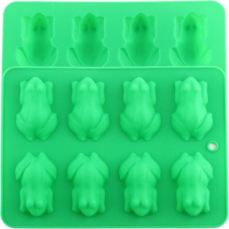 Frog Silicone Chocolate Molds Passover Frog Candy Mold Set Of 2
