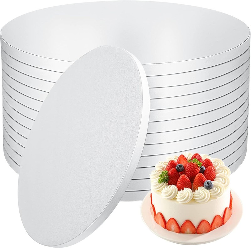 6 PCS Cake Drums 14 Inch, 14 inch Drum, Cake Boards 14 Inch Round, 1/2" Thick .. gallery