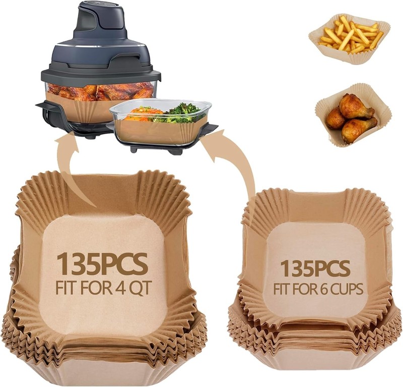 Air Fryer Liners for Crispi, 270PCS Disposable Paper Liners for