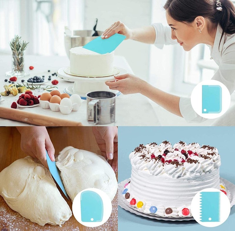 Icing Nozzles Set Cake Decorating Stainless Steel Piping Reusable Bag Baking gallery