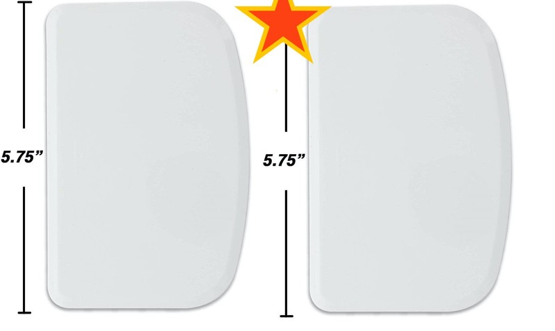 Flexible Dough Scraper Bowl Scraper Plastic Dough Cutter BPA Free 2 pieces