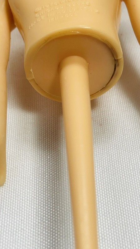 Wilton Cake Tops Topper Red Hair Little Girl Doll Pick Top Half Vintage gallery