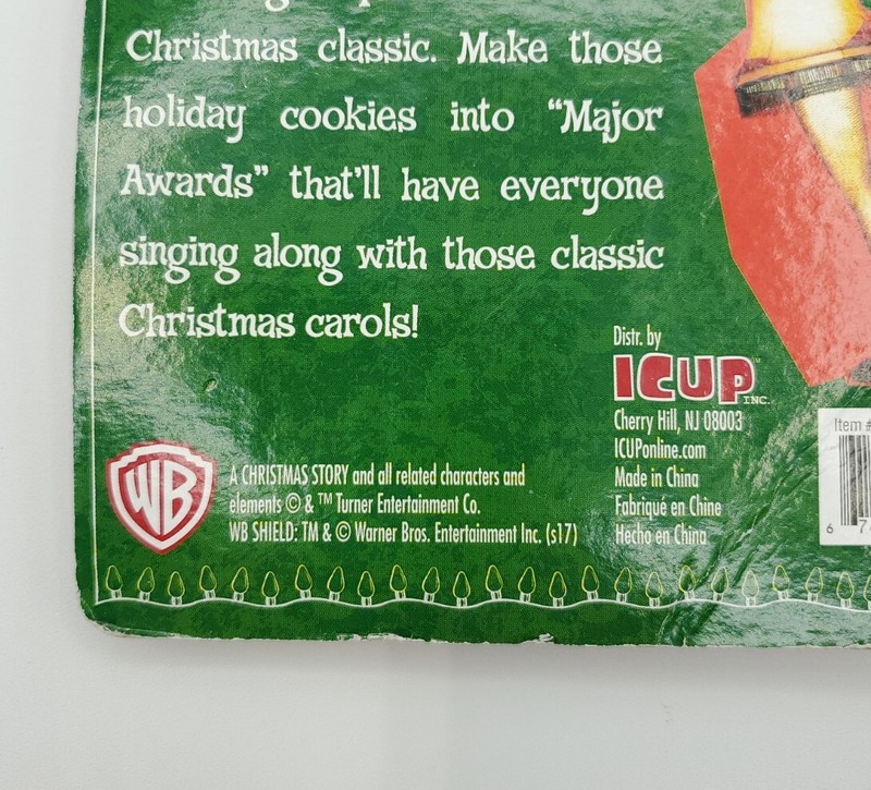 A Christmas Story Leg Lamp Cookie Cutter ICUP Warner Brothers NEW gallery