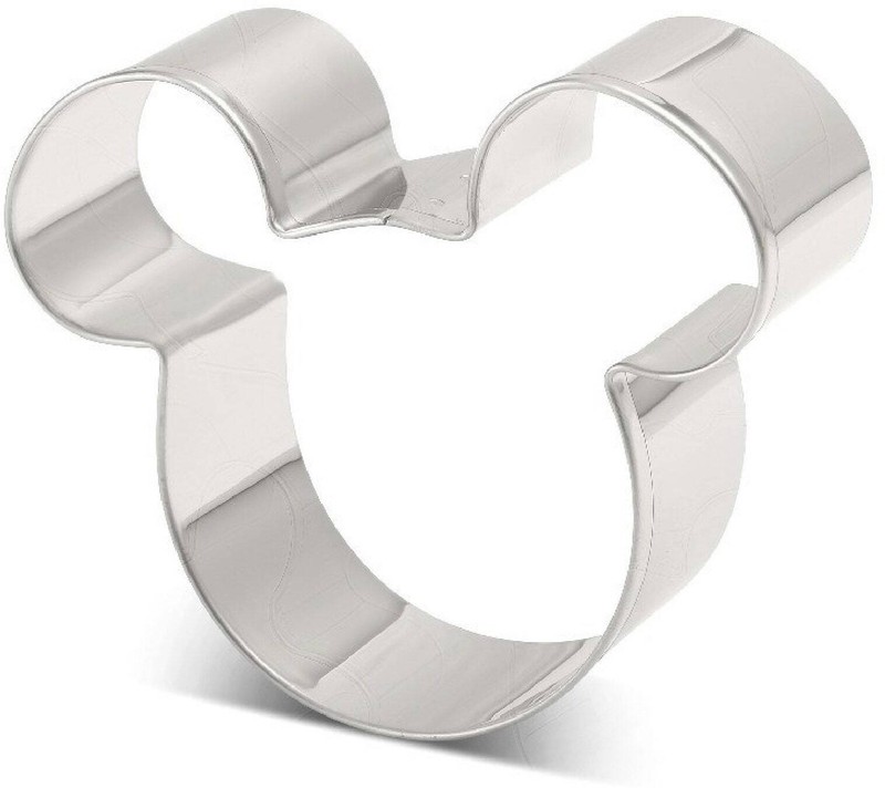 Mini 1.75” Mouse Ears Face Head Cookie Cutter | Vacation | Birthday Party