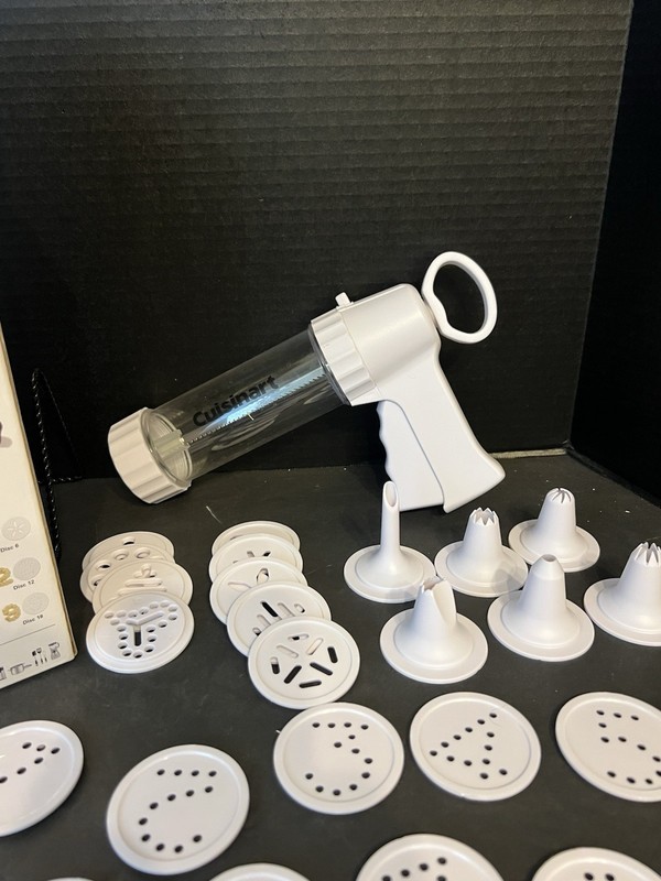 Cuisinart Cookie Press CTG00CP BPA Free 25pc White gallery