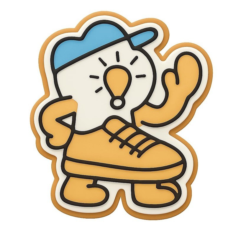 Glow-in-the-Dark Sneakerhead Cookie Cutter & Stamp, Fondant & Clay – 4×3.5