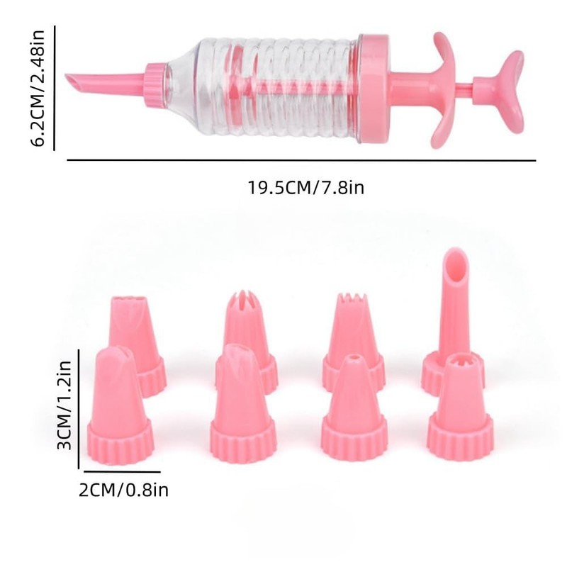 Cake Decorating Gun, Cupcake Icing Piping Kit, Cupcake Injector/Decorating Ic... gallery