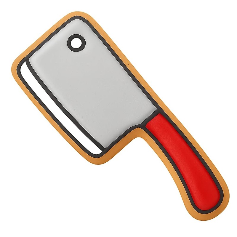 Cleaver Knife Cookie Cutter - 4x2.5" Kitchen Fun Party Design Quality gallery