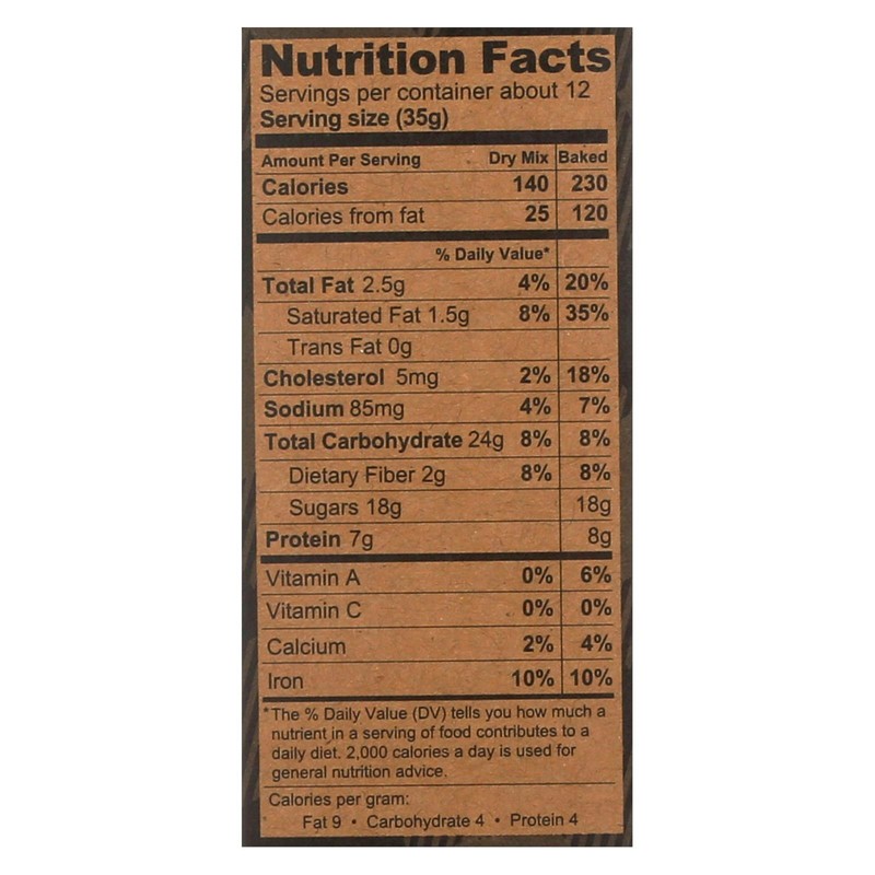 Kodiak Cakes - Brownie Mix Chocolate Fudge 14.82 oz (Pack of 6) gallery