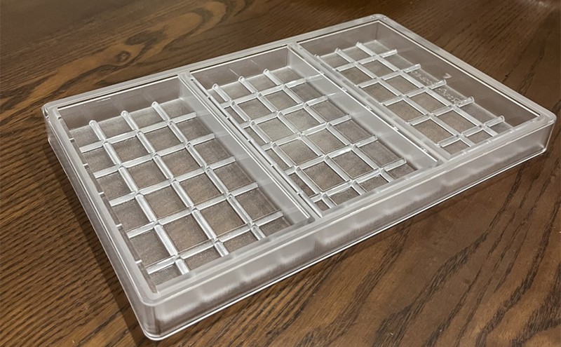 Polycarbonate Deep Chocolate Bar Mold Energy Protin Bar DIY Tool Filling gallery