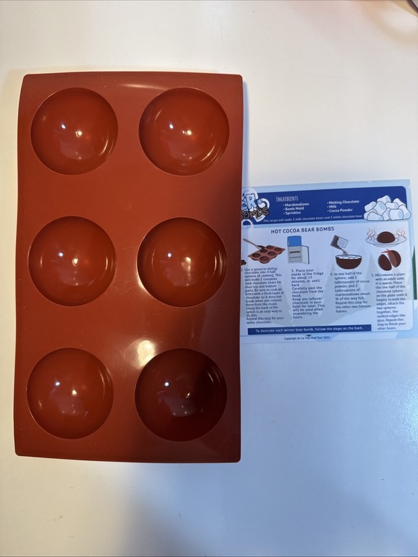 Silicone Molds Bomb Donut Cake Trays 2 With Recipes gallery