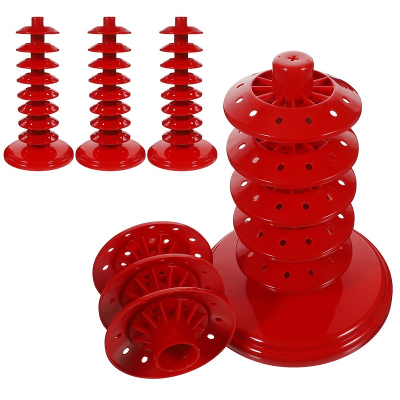 4pcs Lollipop Stand Organizer: Cake Pop Holder Rack Tower 8-Tier Candy Sucker gallery