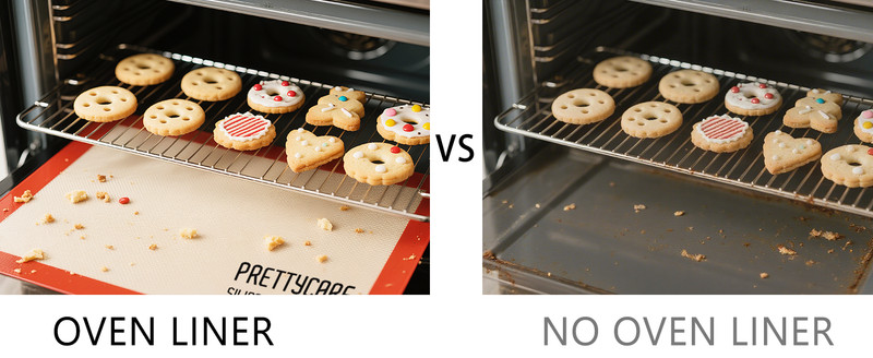 Silicone Baking Mat Set by (2 Half Sheet and 1 Quarter Sheet) Non Stick Cookie gallery