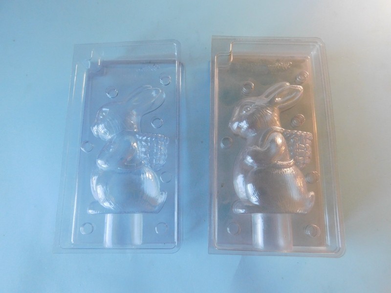 3 WILTON CANDY MOLDS TO MAKE YOUR OWN CANDY BUNNIES gallery