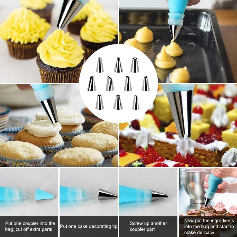 Philorn Silicone Baking Mat Set, 16.5" x x 11.42", Black-16.5 x 11.42 gallery
