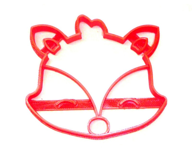 FOX FACE CUTE FURRY ANIMAL MAMMAL SPECIAL OCCASION COOKIE CUTTER USA PR3465