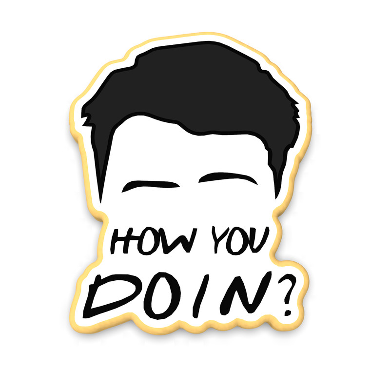 How You Doing Cutter & Stamp #1 | Television Show TV Monica Rachel Joey Ross gallery