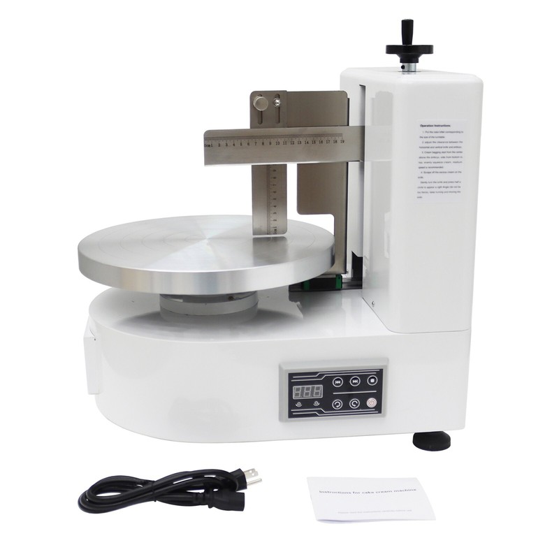 4-12 inch Cake Decorating Machine 40-180 RPM Adjustable Rotating Speed 239878 gallery