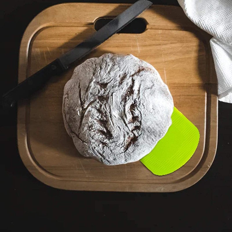 2 X Pastry Horn 12 X 9.5 Cm Plastic Dough Scraper For Kitchen gallery
