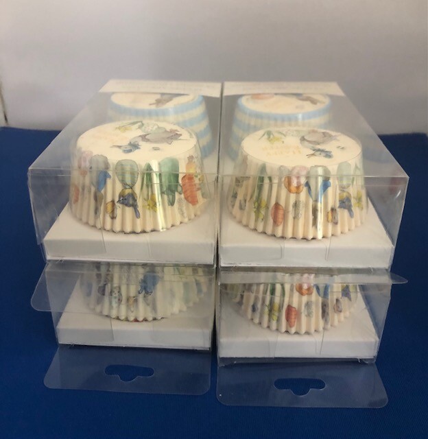 HTF Lot of 4 Beatrix Potter Cupcake Cases (48 per pak – 192 total) NIP Meri Meri
