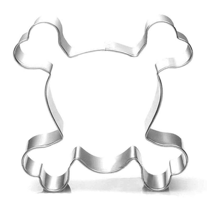 Skull Crossbones Cookie Cutter for Halloween