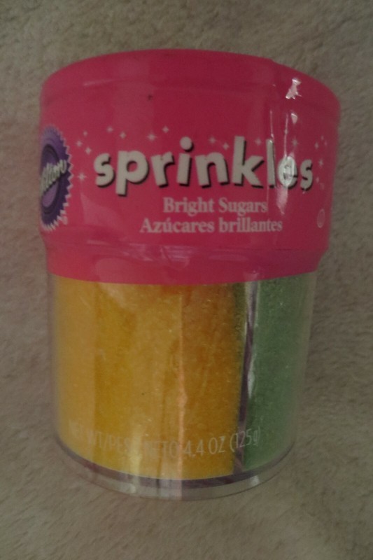 Wilton Sprinkles Bright Sugar Cake Cupcakes Topper Deco New