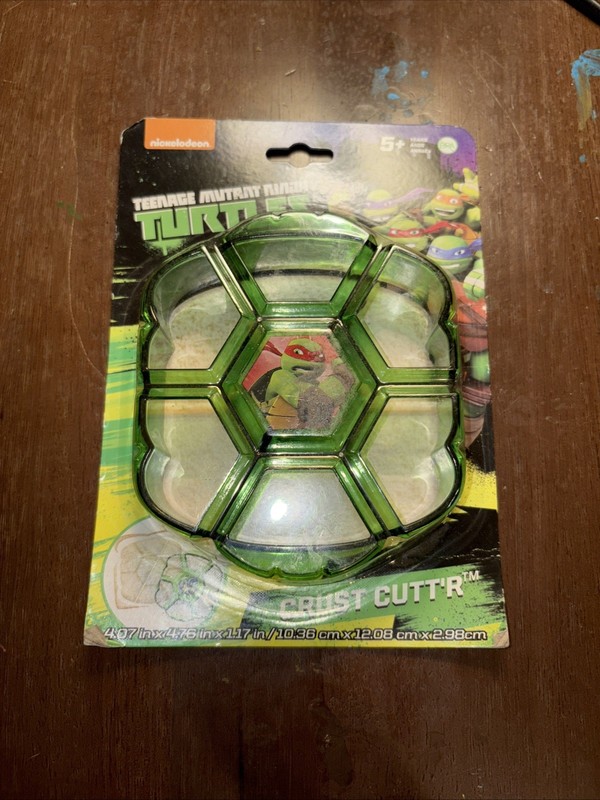 New Evriholder Nickelodeon Teenage Mutant Ninja Turtles Crust Cookie Cutter