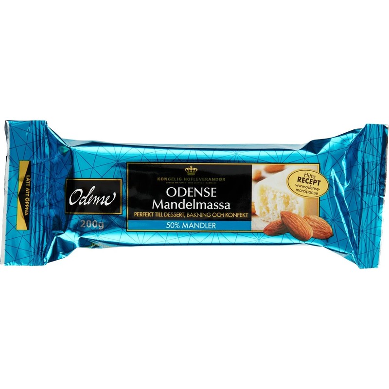 Odense Mandelmassa 200g – Premium Almond Paste for Nordic Baking 🇩🇰🌰