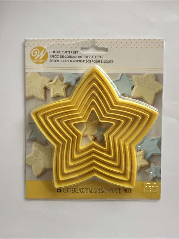 Wilton Cookie Cutter 6 Piece Star