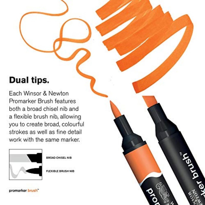 Winsor & Newton Promarker Brush, Black gallery