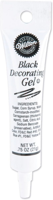 Black Gel Tube, 0.75 Oz.