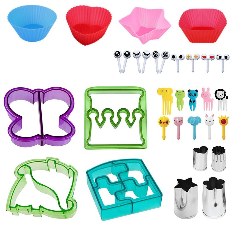 Sandwich Cutters Bread Shaped Set, Vegetable Fruit Bread Shape Cheese Cookie …