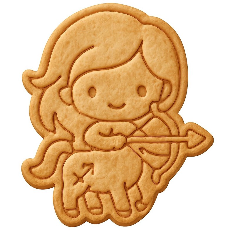 Centaur Sagittarius Cookie Cutter & Stamp, Fondant & Clay - 3.4x4"