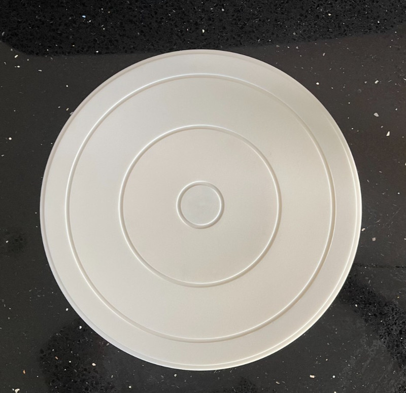 Wilton Trim 'n Turn Plus Cake Decorating Turntable Rotating Stand 12" White gallery