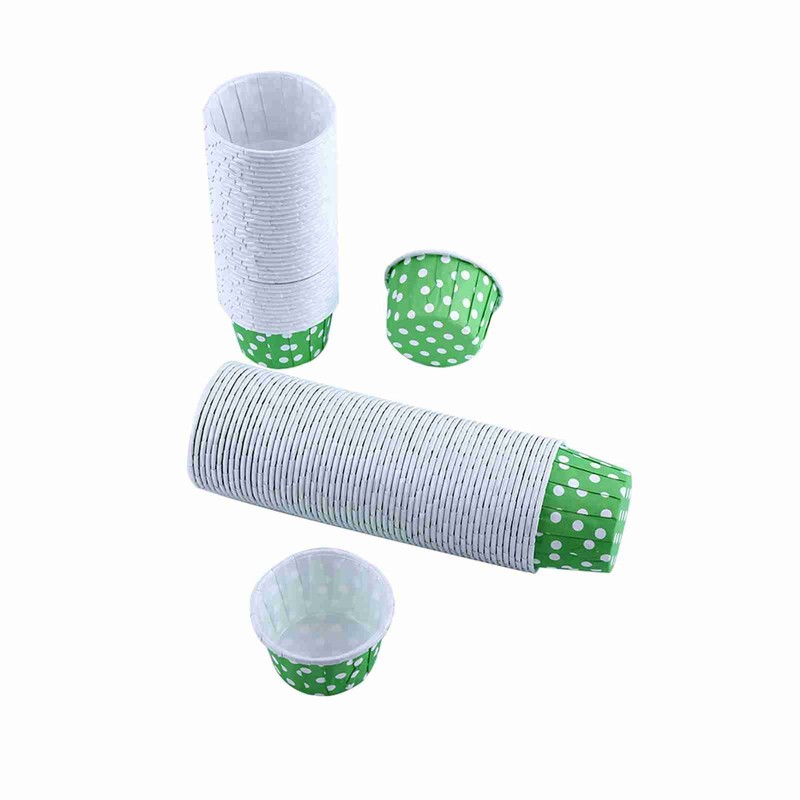 100pcs Paper Cake Baking Liner High Temperature Resistant For Party Wedding DSO