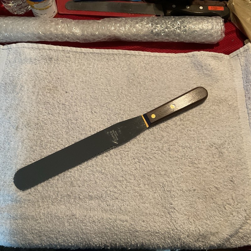 Cake Icing Spatula Cake Slicer 10” Flexible Stainless Steel Blade CAPCO Japan gallery