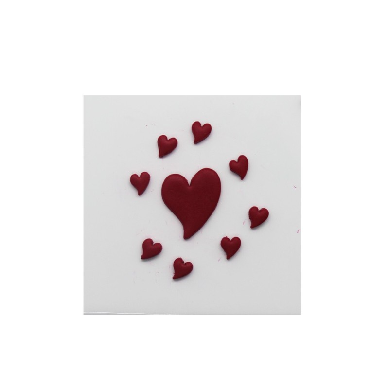 Lopsided Heart Cookie Cutter Style A, 0.25 inch to 5.5 inch Size Options gallery