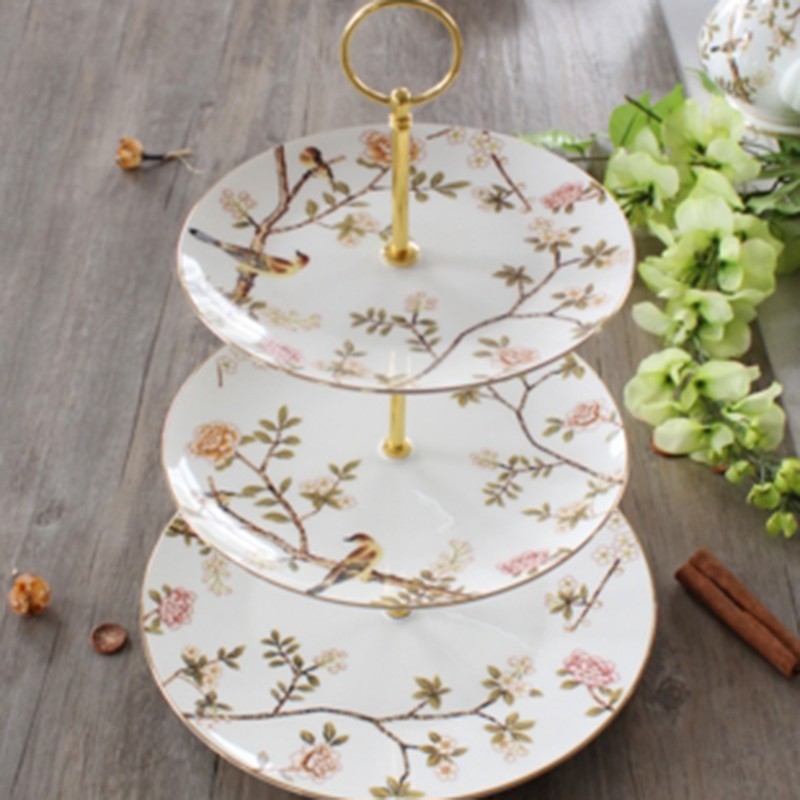 Plate Stand 23.5 Cm Zinc Alloy Handle Fitting Hardware Rod Gold Silver Cupcakes gallery