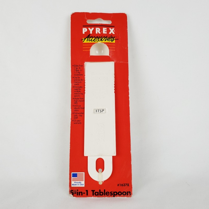 Vintage Pyrex Accessories 5-In-1 Tablespoon 1995 16378 New