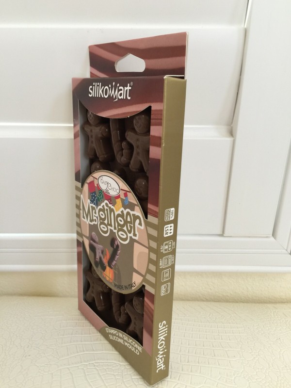 SilikoMart ITALY Chocolate Silicon Mold 8 Ginger Bread Men 4 Candy Cane NEW gallery