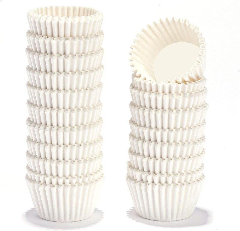 1 Inch Super Mini Cupcake papers Liners Baking Cups 1000 Pack Muffin Lining gallery