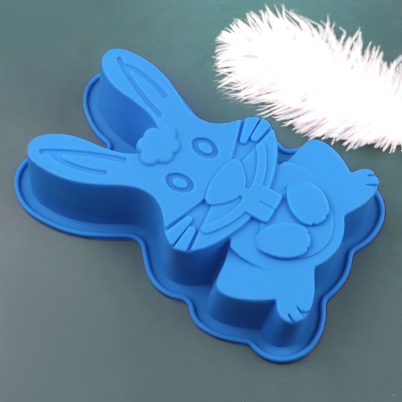 Creative Rabbit Shape Silicone Mold For Cupcakes Cookie Homemade Desserts gallery