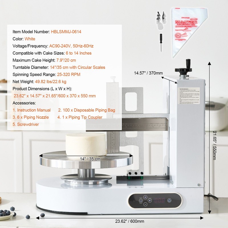 Cake Decorating Machine, Cake Cream Spreading Coating Smearing Machine, Low gallery