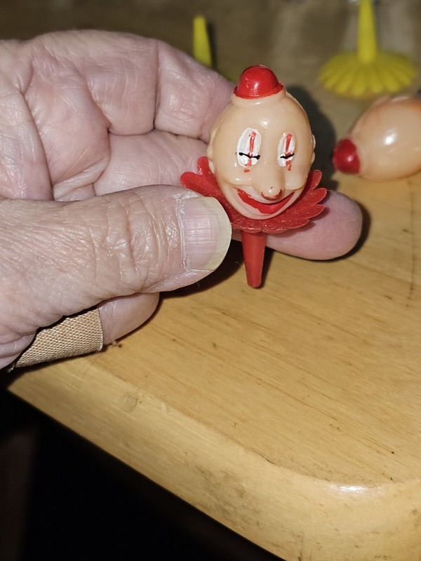 Vintage Cake Toppers Clowns gallery