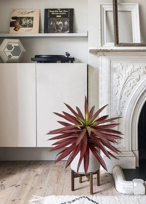 Briful Large Fake Agave Plant 17.3 Inch Red Artificial Yucca Potted Plants gallery