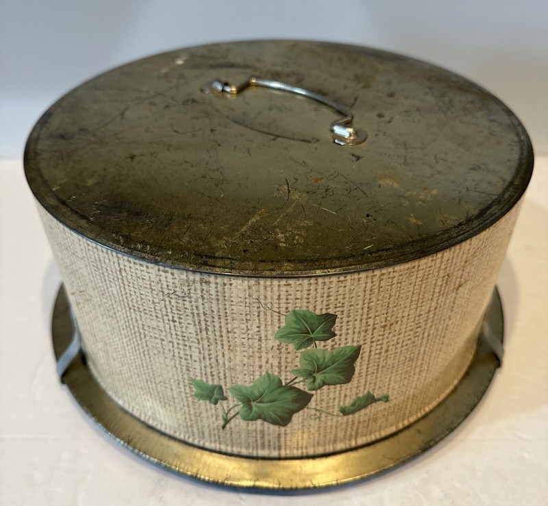 Cake Carrier Decoware Ivy Snap And Lock Lid Handle Ivy Design 10” Round gallery